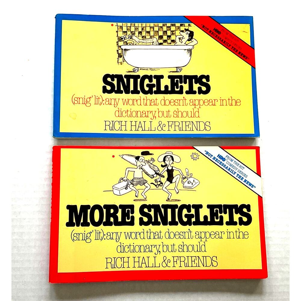 SNIGLETS MORE SNIGLETS Books Rich Hall & Friends
